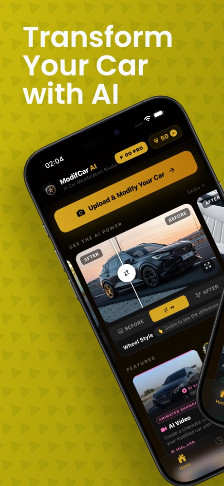 ModifCar AI screen 1