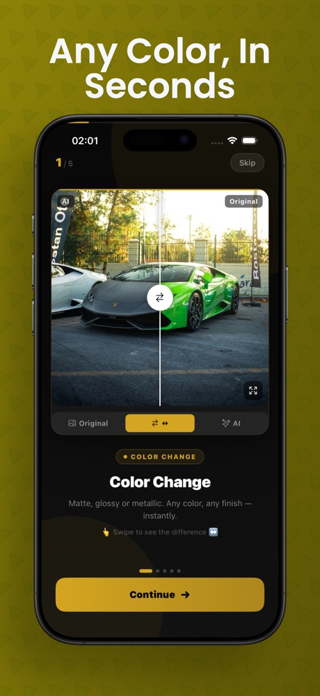 ModifCar AI screen 3